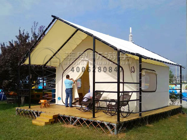 酒店式帳篷露營住宿篷房小屋